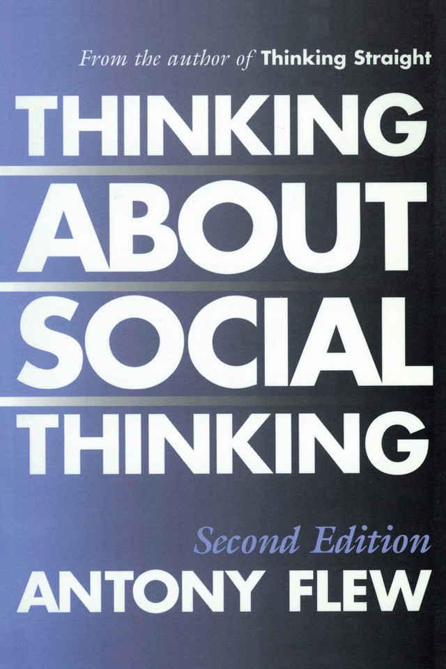Thinking about Social Thinking book cover by Antony G. Flew