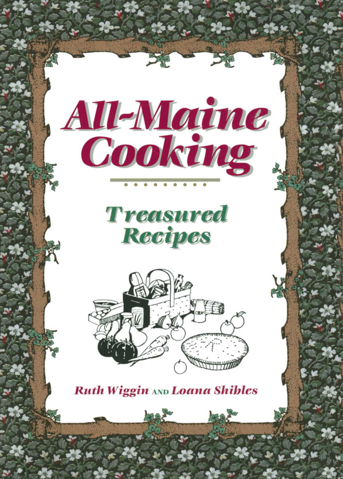All-Maine Cooking book cover by Ruth Wiggin
