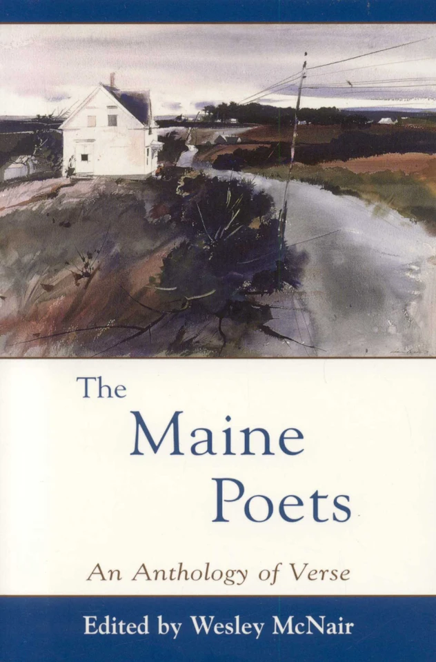 The Maine Poets book cover by Wesley McNair