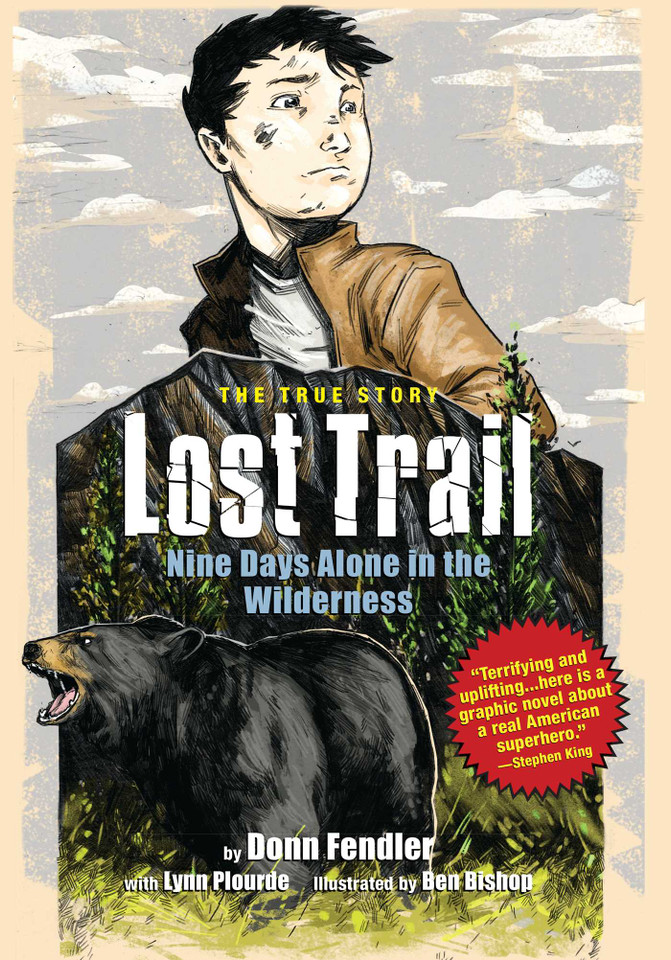 Lost Trail: Nine Days Alone in the Wilderness book cover by Donn Fendler