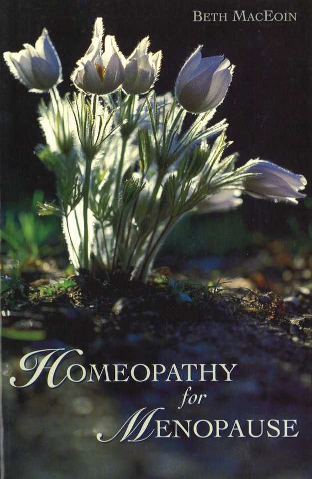 Homeopathy for Menopause book cover by Beth MacEoin