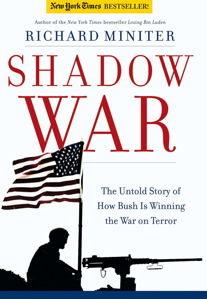 Shadow War: The Untold Story of How Bush is Winning the War on Terror book cover by Richard Miniter