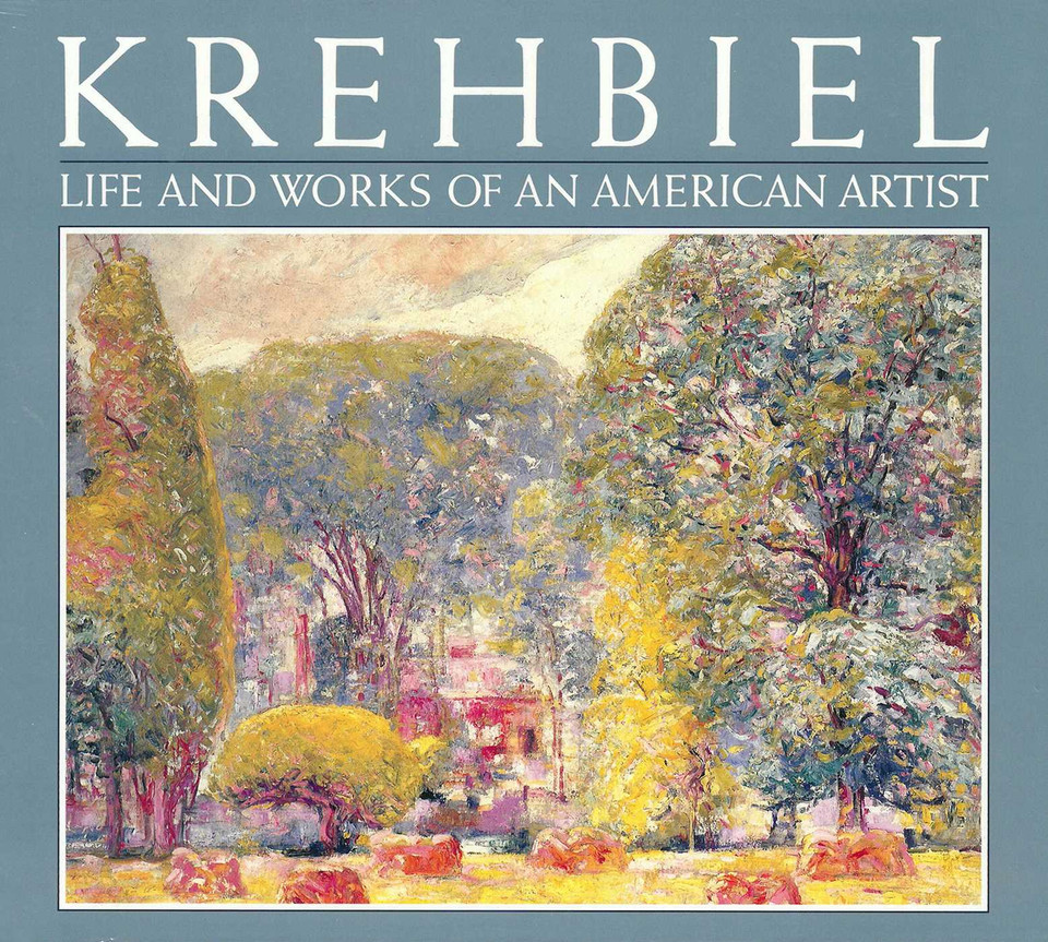 Krehbiel: Life and Works of an American Artist book cover by Robert Guinan