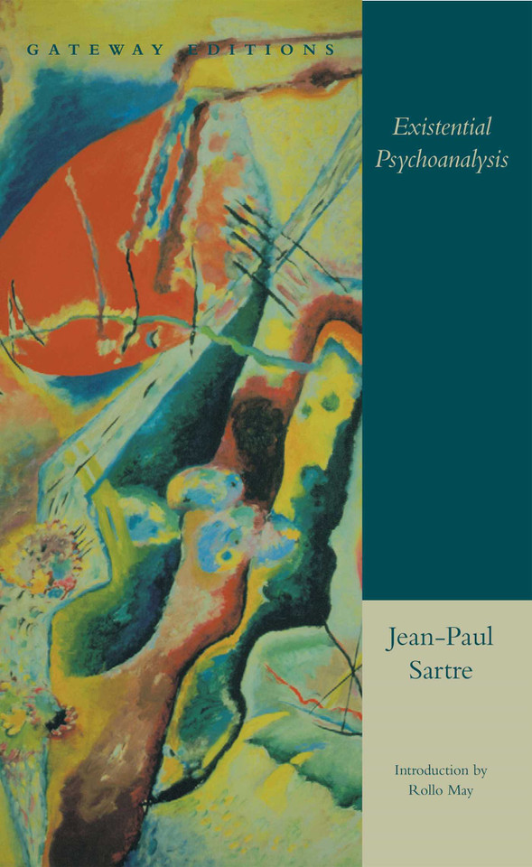 Existential Psychoanalysis book cover by Jean-Paul Sartre