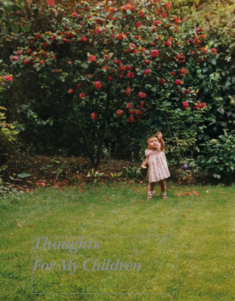 Thoughts For My Children book cover by Scott Mead