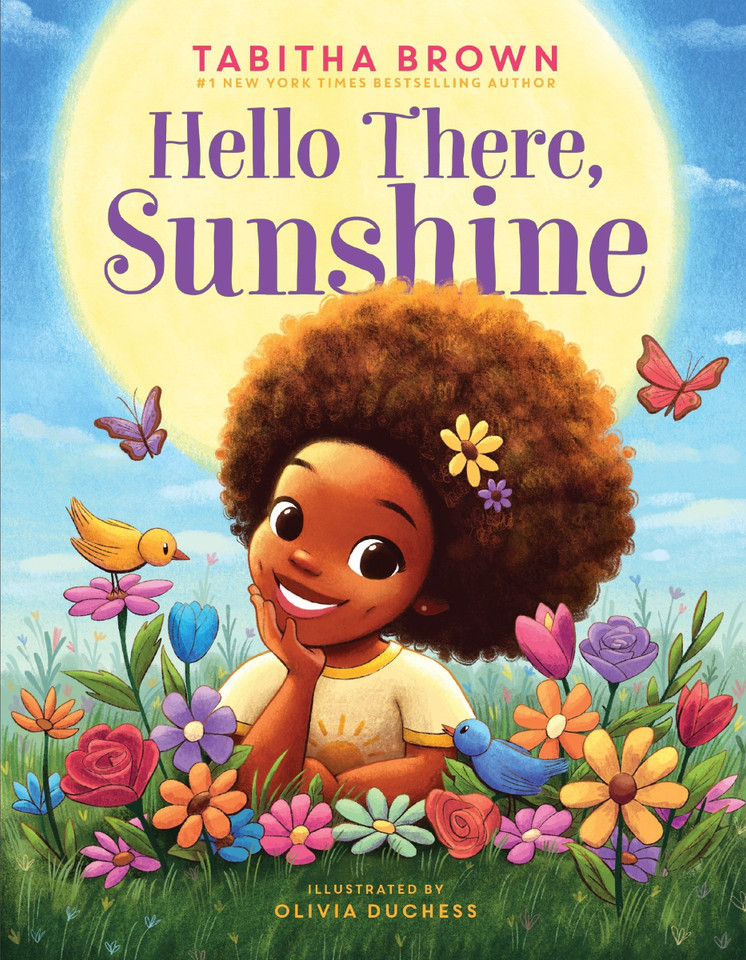Hello There, Sunshine book cover by Tabitha Brown