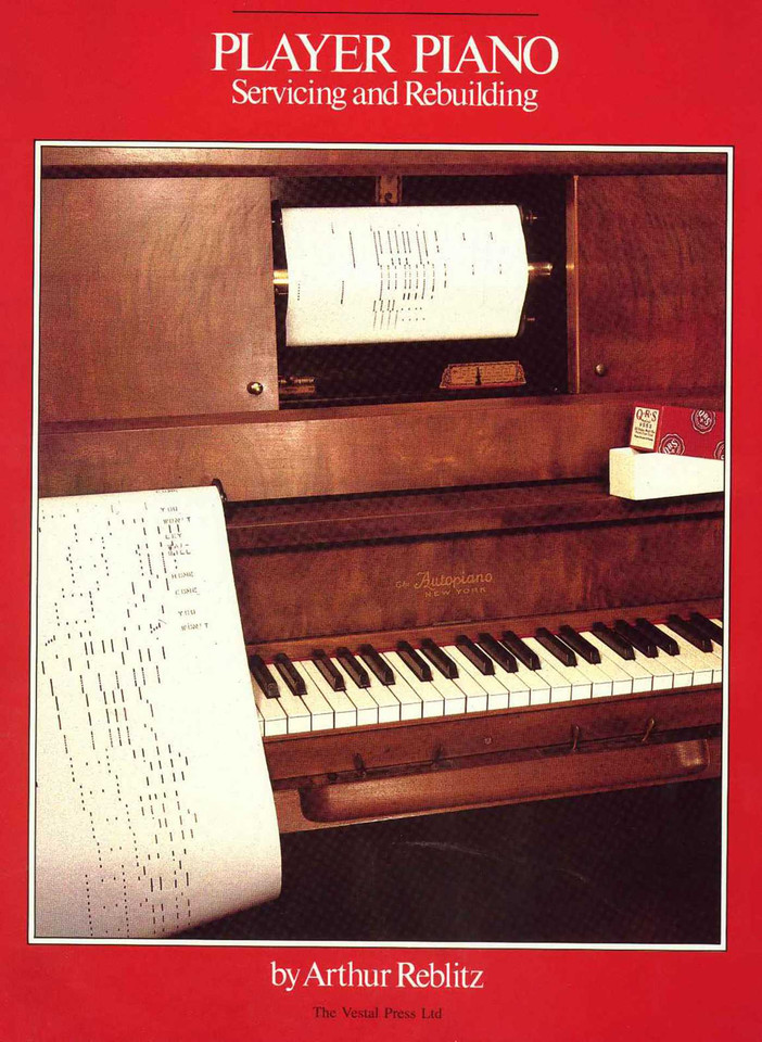 Player Piano book cover by Arthur A. Reblitz