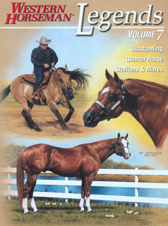 Legends: Outstanding Quarter Horse Stallions & Mares book cover by Western Horseman