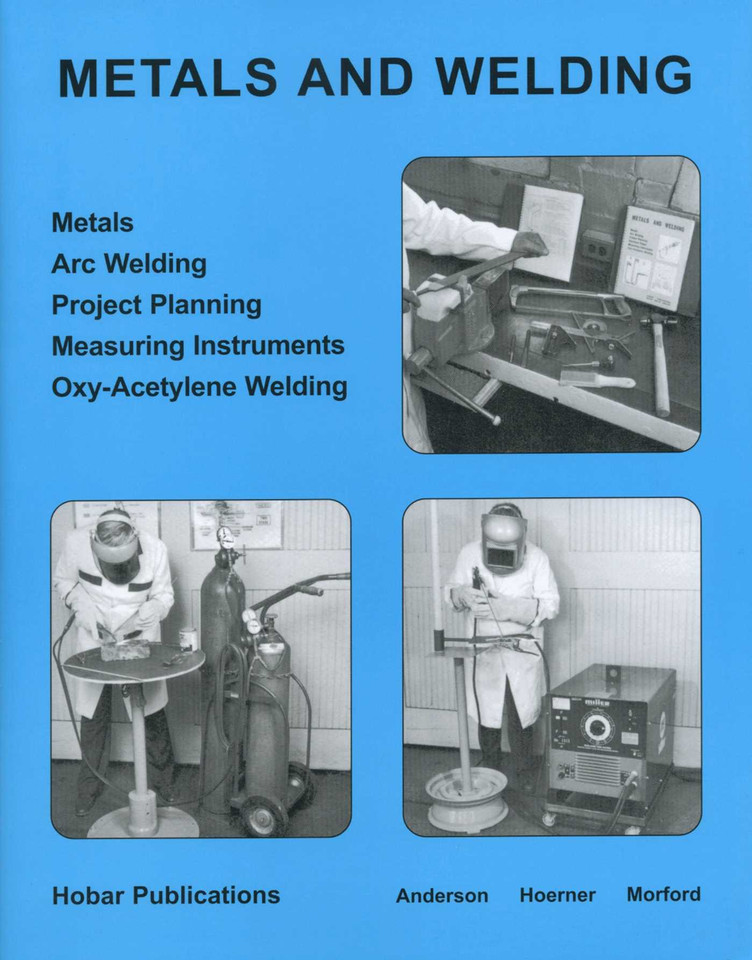 Metals and Welding book cover by V. J. Morford, Thomas A. Hoerner, W. R. Anderson
