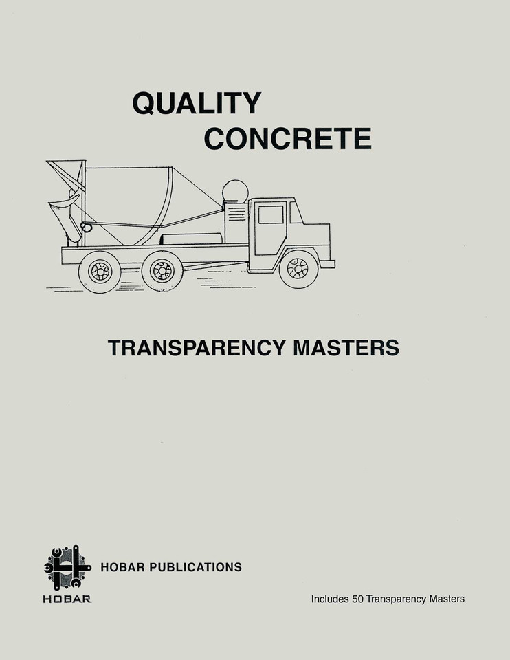 Quality Concrete - A Hobar Transparency Master Set book cover by Hobar Publications