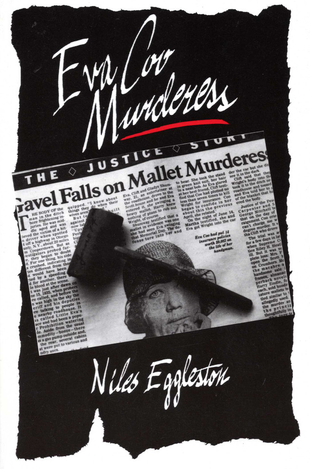 Eva Coo, Murderess book cover by Niles Eggleston