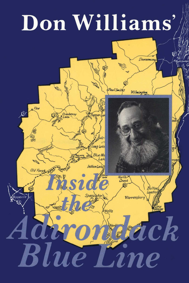 Inside the Adirondack Blue Line book cover by Don Williams