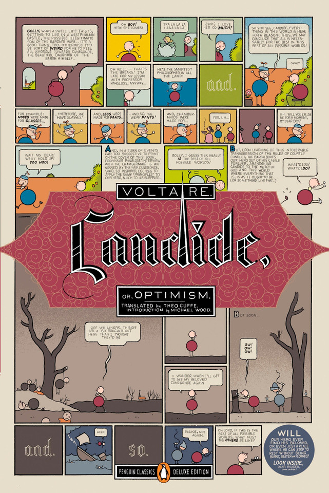 Candide: Or Optimism (Penguin Classics Deluxe Edition) (Penguin Classics Deluxe Edition) book cover by Francois Voltaire