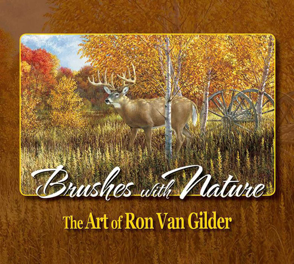 Brushes with Nature: The Art of Ron Van Gilder book cover by Ron Ellis