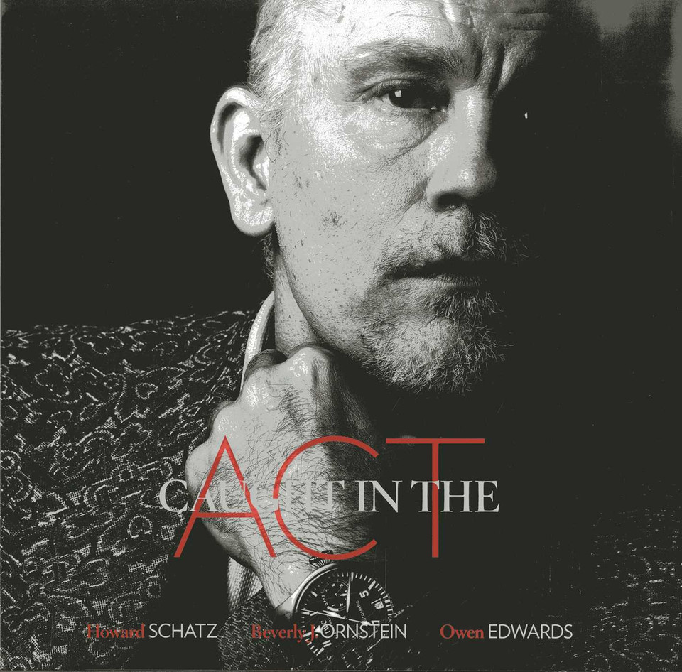 Caught in the Act: Actors Acting book cover by Howard Schatz