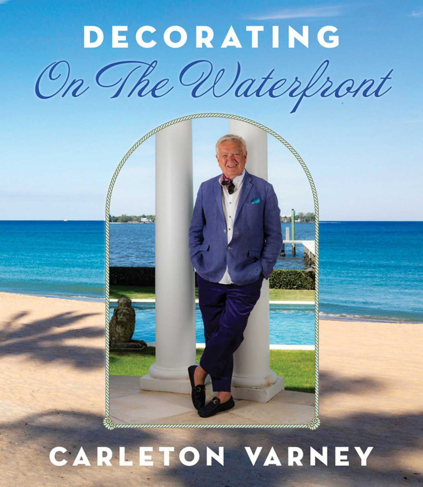Decorating on the Waterfront book cover by Carleton Varney