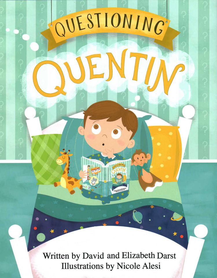 Questioning Quentin book cover by David Darst, Elizabeth Darst