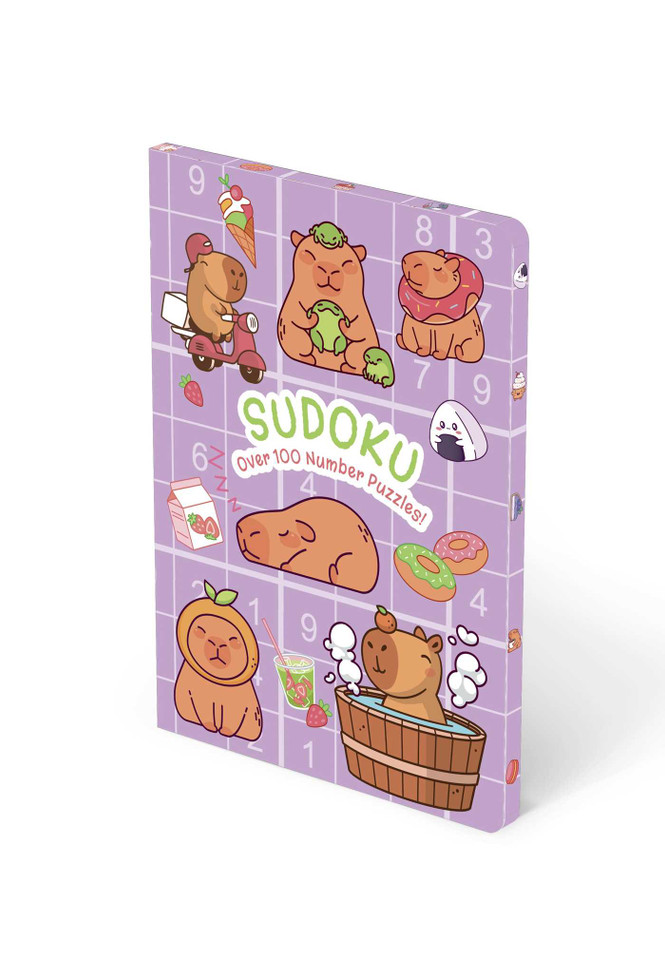 Sudoku: Over 100 Super Cute Number Puzzles book cover by Ivy Finnegan