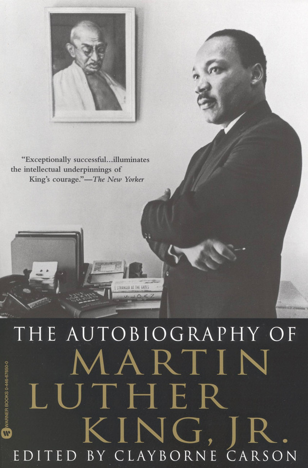 The Autobiography of Martin Luther King, Jr. book cover by Clayborne Carson