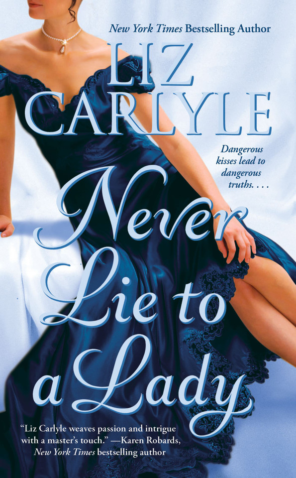 Never Lie to a Lady book cover by Liz Carlyle
