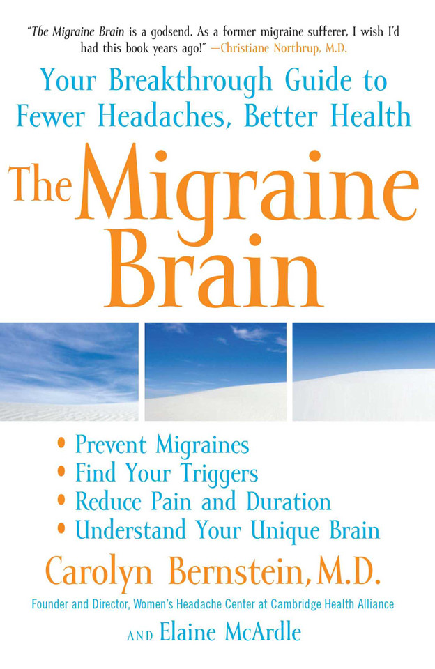 The Migraine Brain: Your Breakthrough Guide to Fewer Headaches, Better Health book cover by Carolyn Bernstein, Elaine McArdle