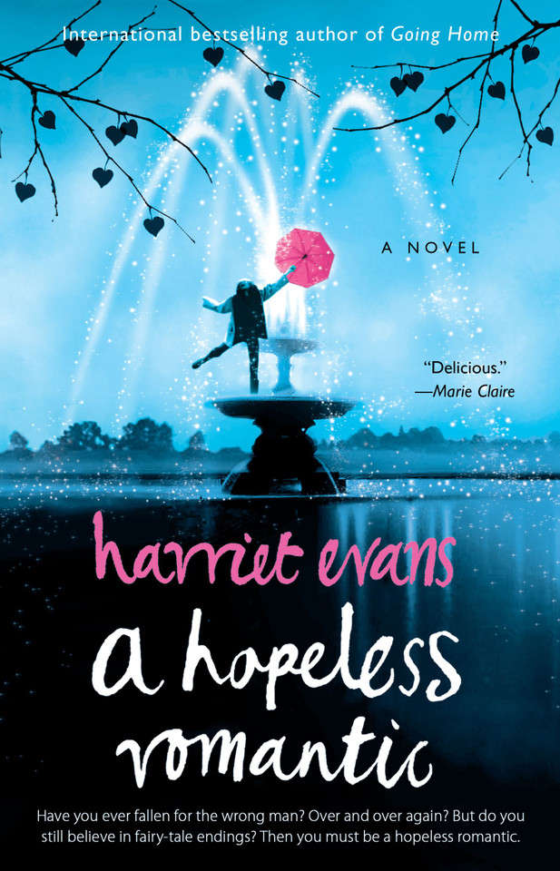 A Hopeless Romantic book cover by Harriet Evans