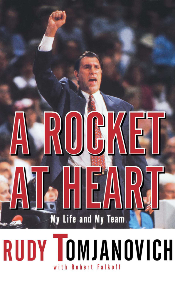 A Rocket at Heart: My Life and My Team book cover by Robert Falkoff, Rudy Tomjanovich