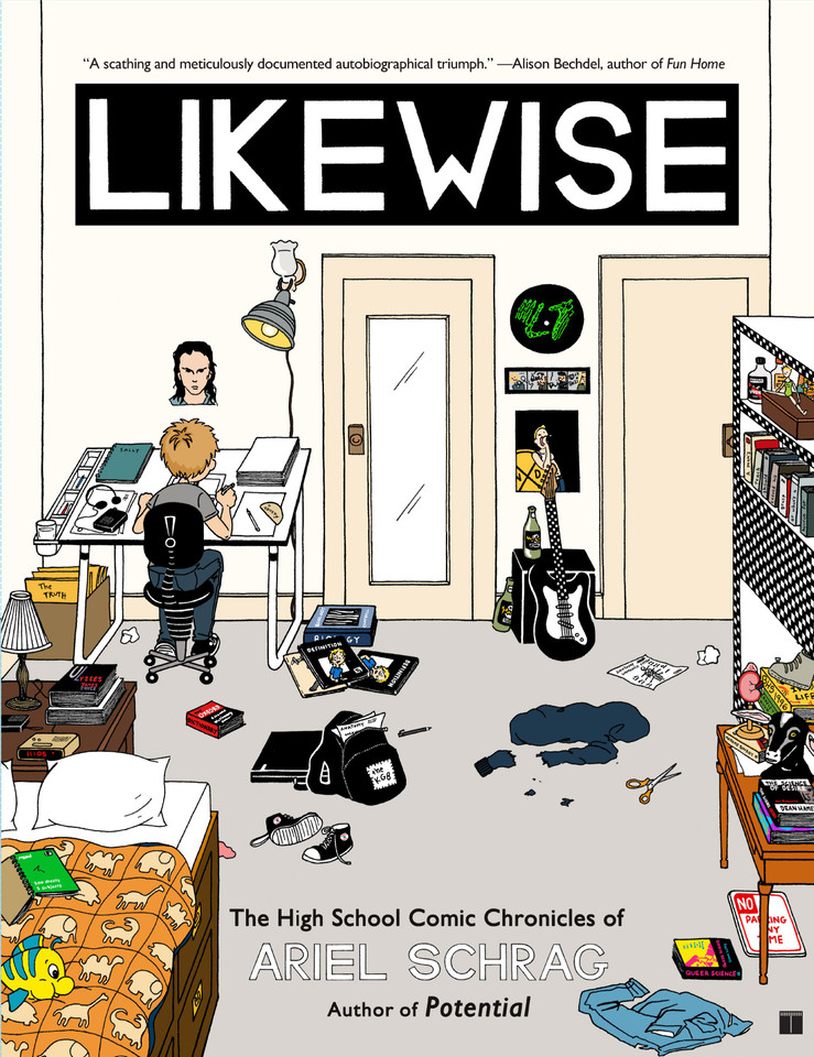 Likewise: The High School Comic Chronicles of Ariel Schrag book cover by Ariel Schrag