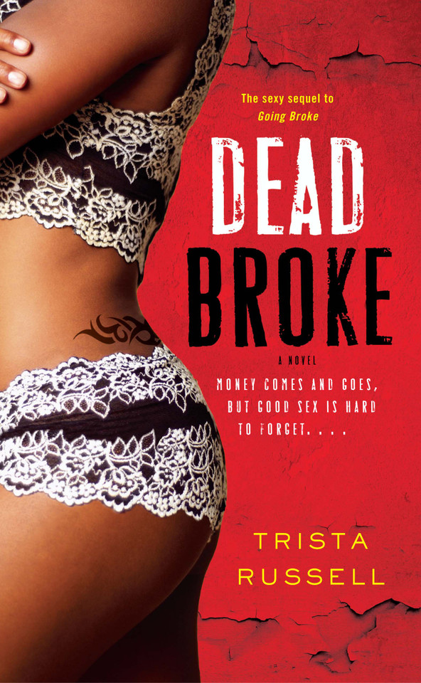 Dead Broke book cover by Trista Russell