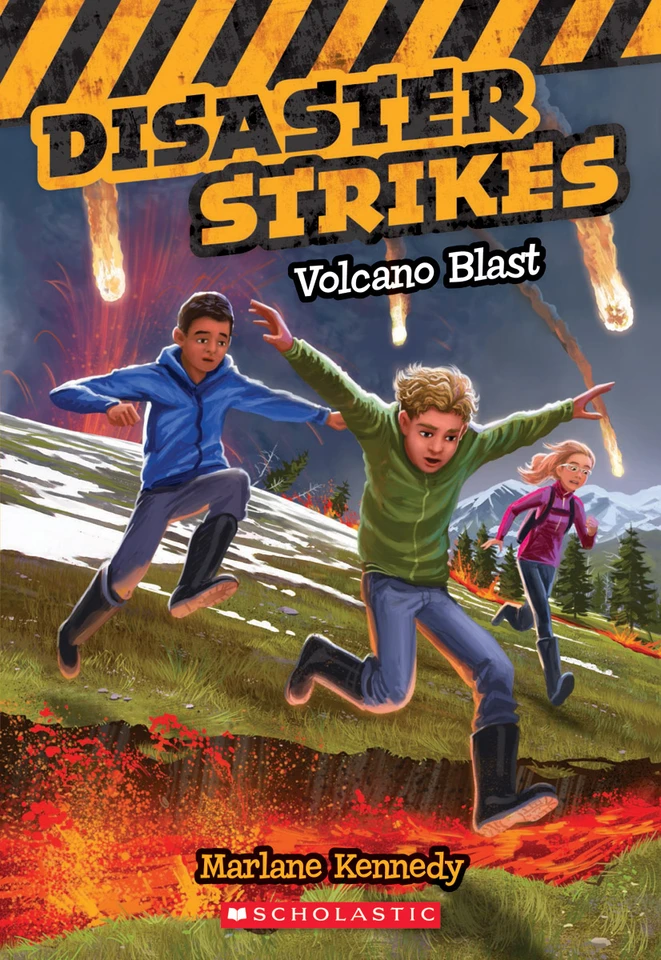 Volcano Blast (Disaster Strikes #4) (Disaster Strikes) book cover by Marlane Kennedy