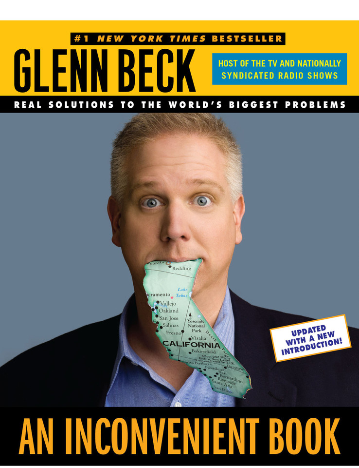 An Inconvenient Book: Real Solutions to the World's Biggest Problems book cover by Glenn Beck