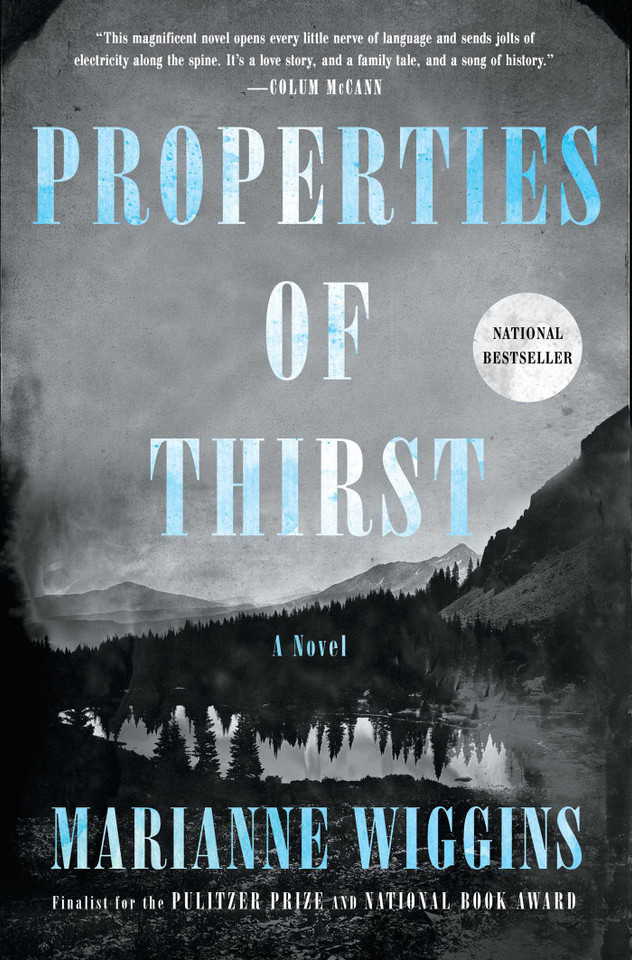Properties of Thirst book cover by Marianne Wiggins