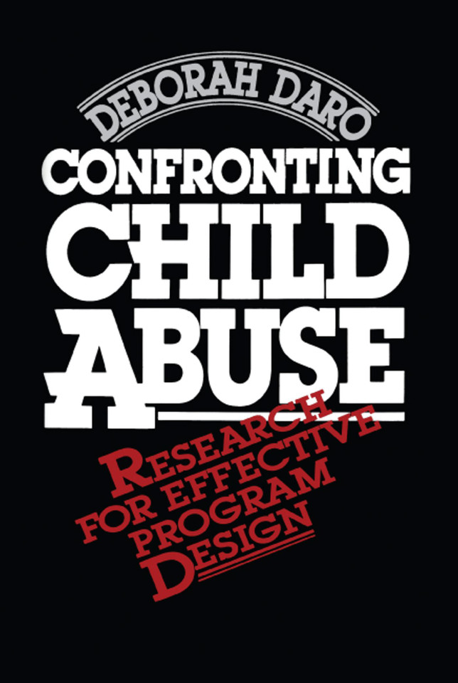 Confronting Child Abuse book cover by Deborah Daro
