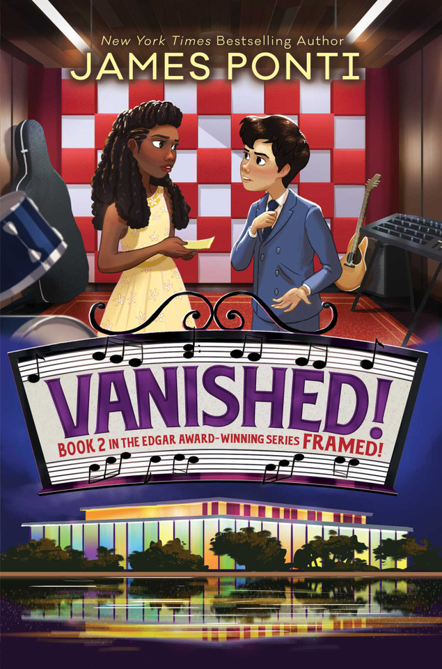 Vanished! (Framed!) book cover by James Ponti