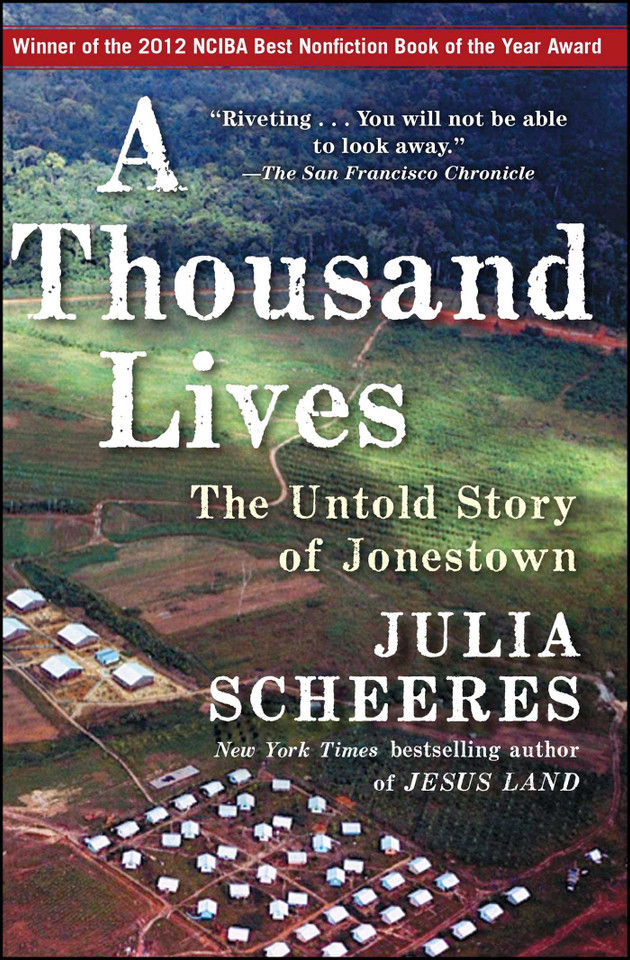 A Thousand Lives: The Untold Story of Jonestown book cover by Julia Scheeres