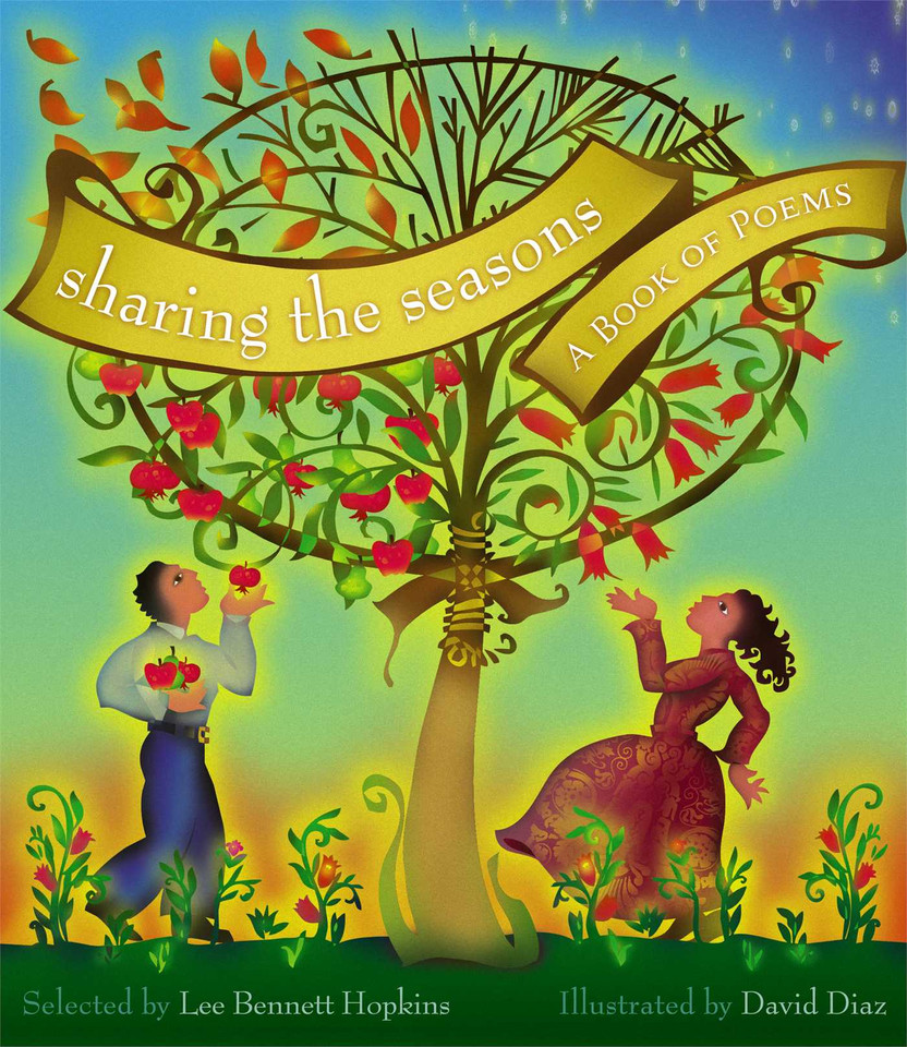 Sharing the Seasons: A Book of Poems book cover by 