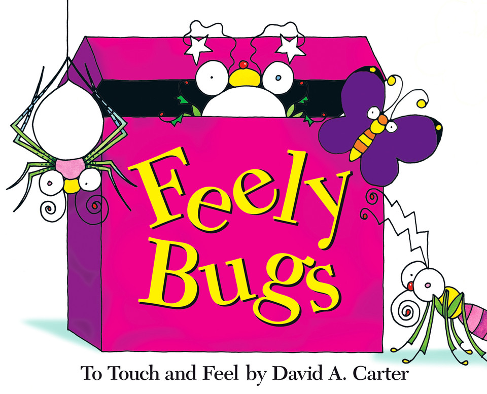 Feely Bugs (Mini Edition): To Touch and Feel (David Carter's Bugs) book cover by David  A. Carter