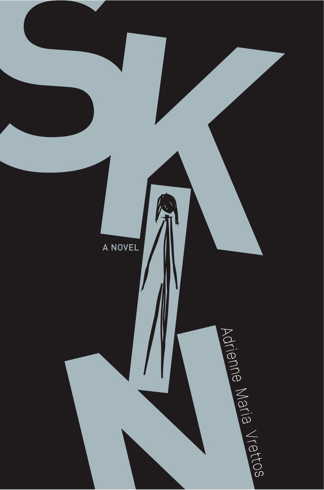 Skin book cover by Adrienne Maria Vrettos