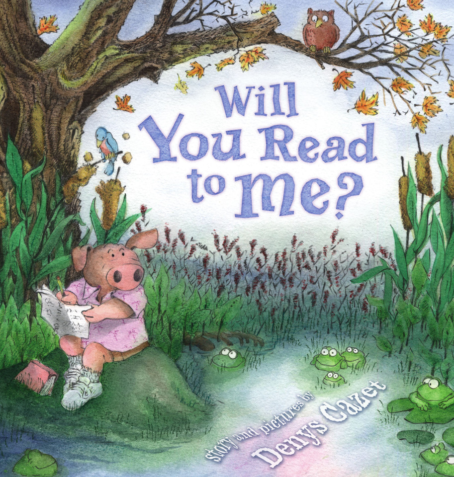 Will You Read to Me? book cover by Denys Cazet