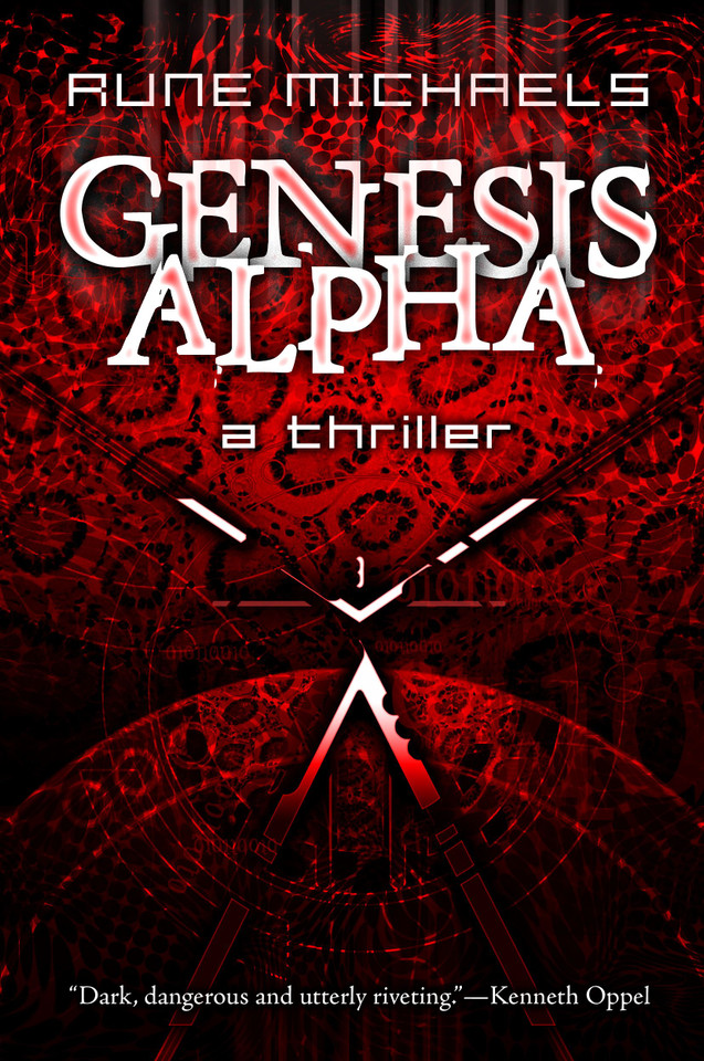 Genesis Alpha book cover by Rune Michaels