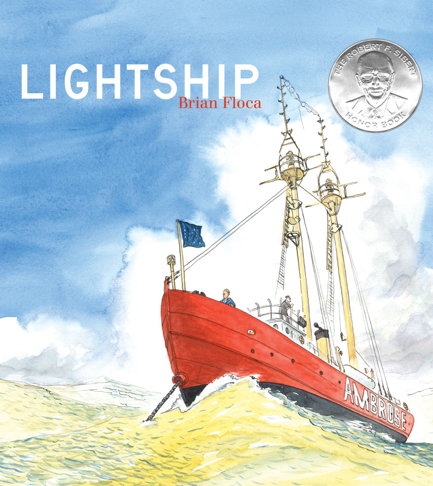 Lightship book cover by Brian Floca