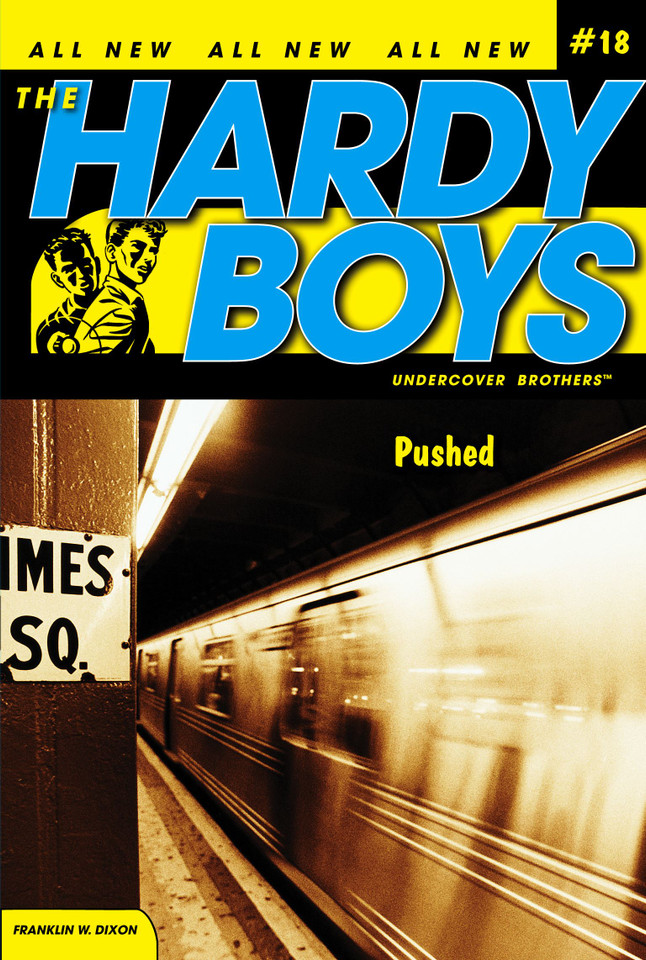 Pushed (Hardy Boys (All New) Undercover Brothers) book cover by Franklin W. Dixon