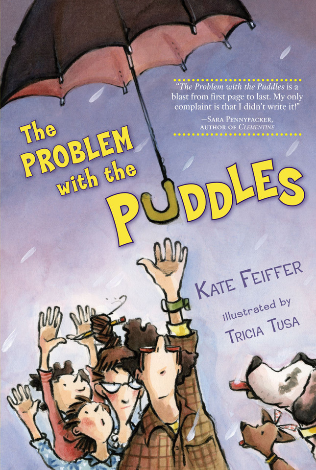 The Problem with the Puddles book cover by Kate Feiffer