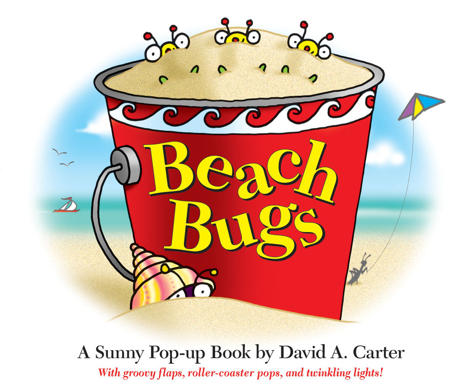 Beach Bugs: A Sunny Pop-up Book by David A. Carter (David Carter's Bugs) book cover by David  A. Carter