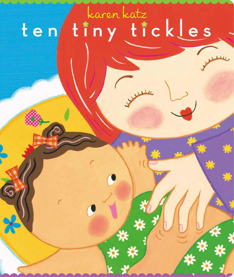 Ten Tiny Tickles (Classic Board Books) book cover by Karen Katz
