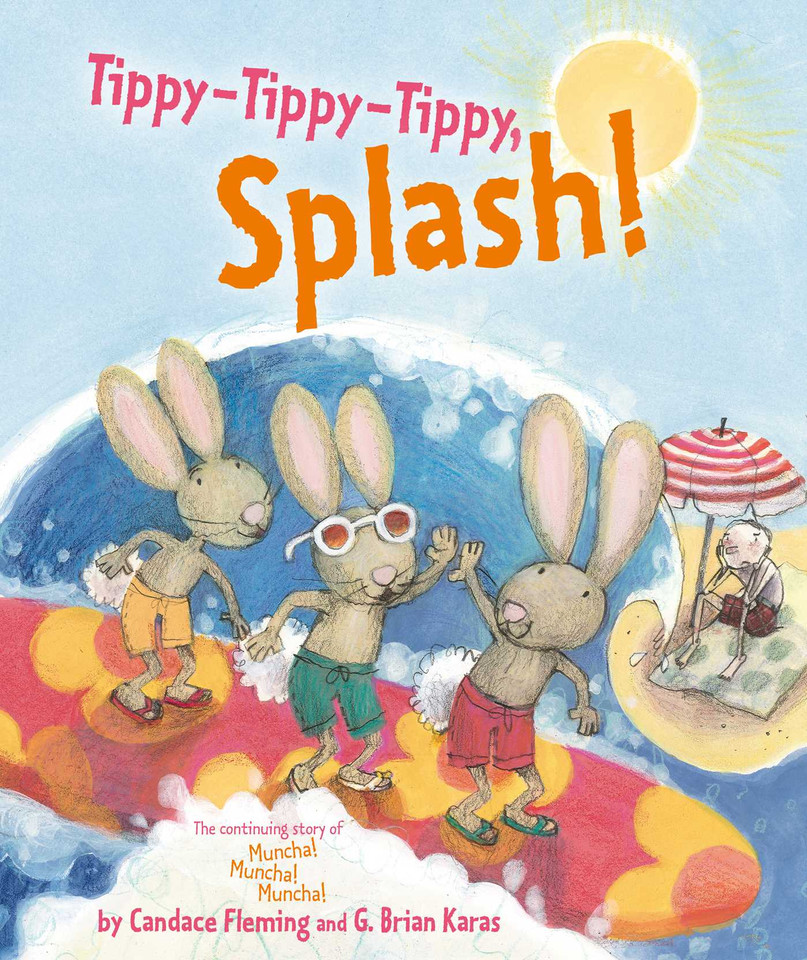 Tippy-Tippy-Tippy, Splash! book cover by Candace Fleming