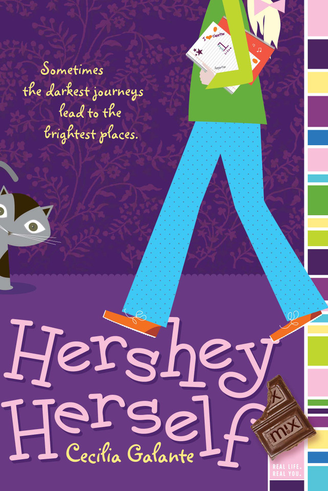 Hershey Herself (mix) book cover by Cecilia Galante