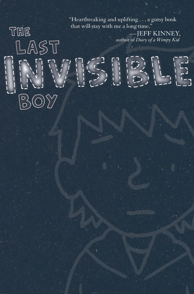 The Last Invisible Boy book cover by Evan Kuhlman