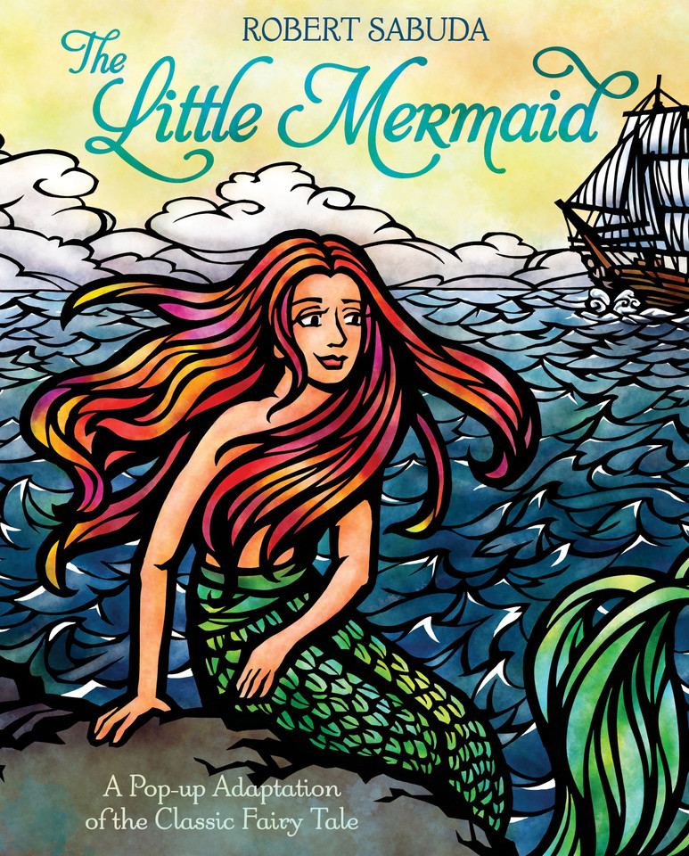 The Little Mermaid book cover by Robert Sabuda
