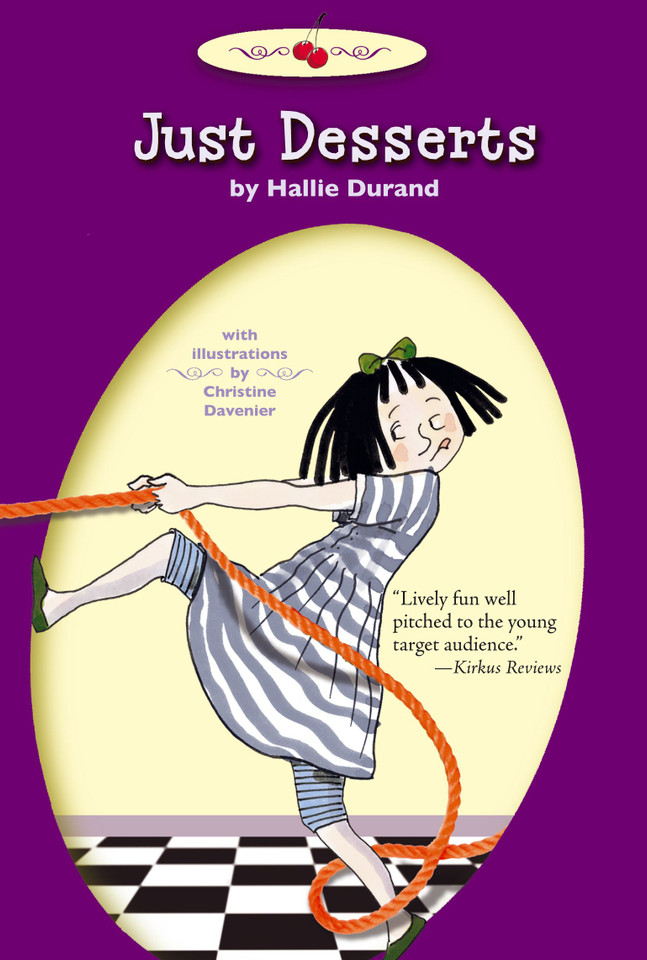 Just Desserts book cover by Hallie Durand